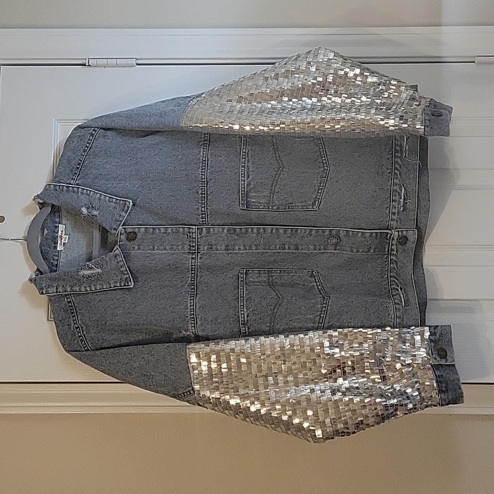 GeeGee 3x Sequin Denim Jacket